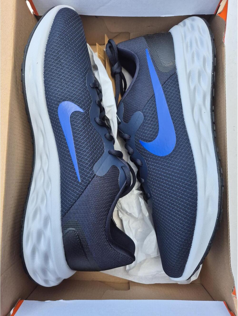 Nike Revolution 6 NN Running Shoes Dark Obsidian/Hyper Royal